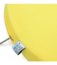Nệm Ngồi Tròn Yellow Velvet Round Seat Pad Soft Decor (Vàng) 1