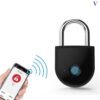 Ổ khoá kết nối điện thoại App vân tay thông minh sạc điện chống trộm USB