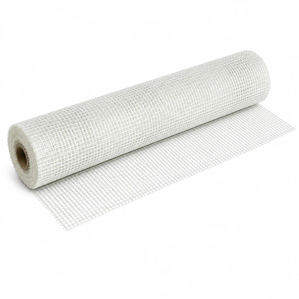 Lưới thủy tinh chống thấm cuộn 100m xếp sẵn tại kho chuẩn bị giao